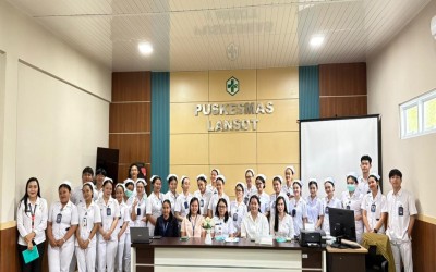 Pembukaan Program Praktik Klinik Keperawatan Psikiatri Mahasiswa S1 Keperawatan di Puskesmas Lansot Tomohon