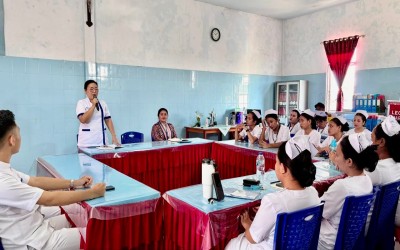 D3 Keperawatan STIKES GMT Resmi Menutup Dinas KTI di RSU Budi Setia Langowan
